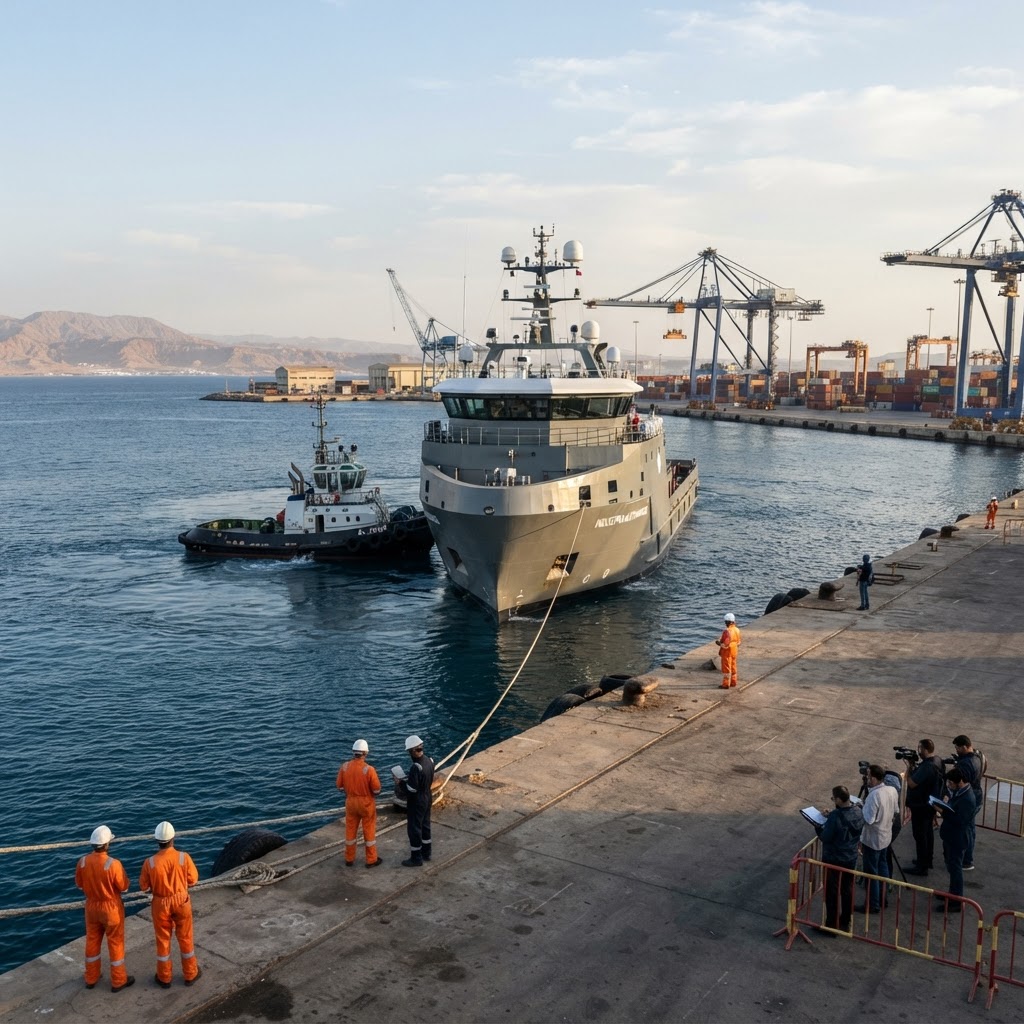 Autonomous Coastal Cargo Trial Completes Red Sea Leg