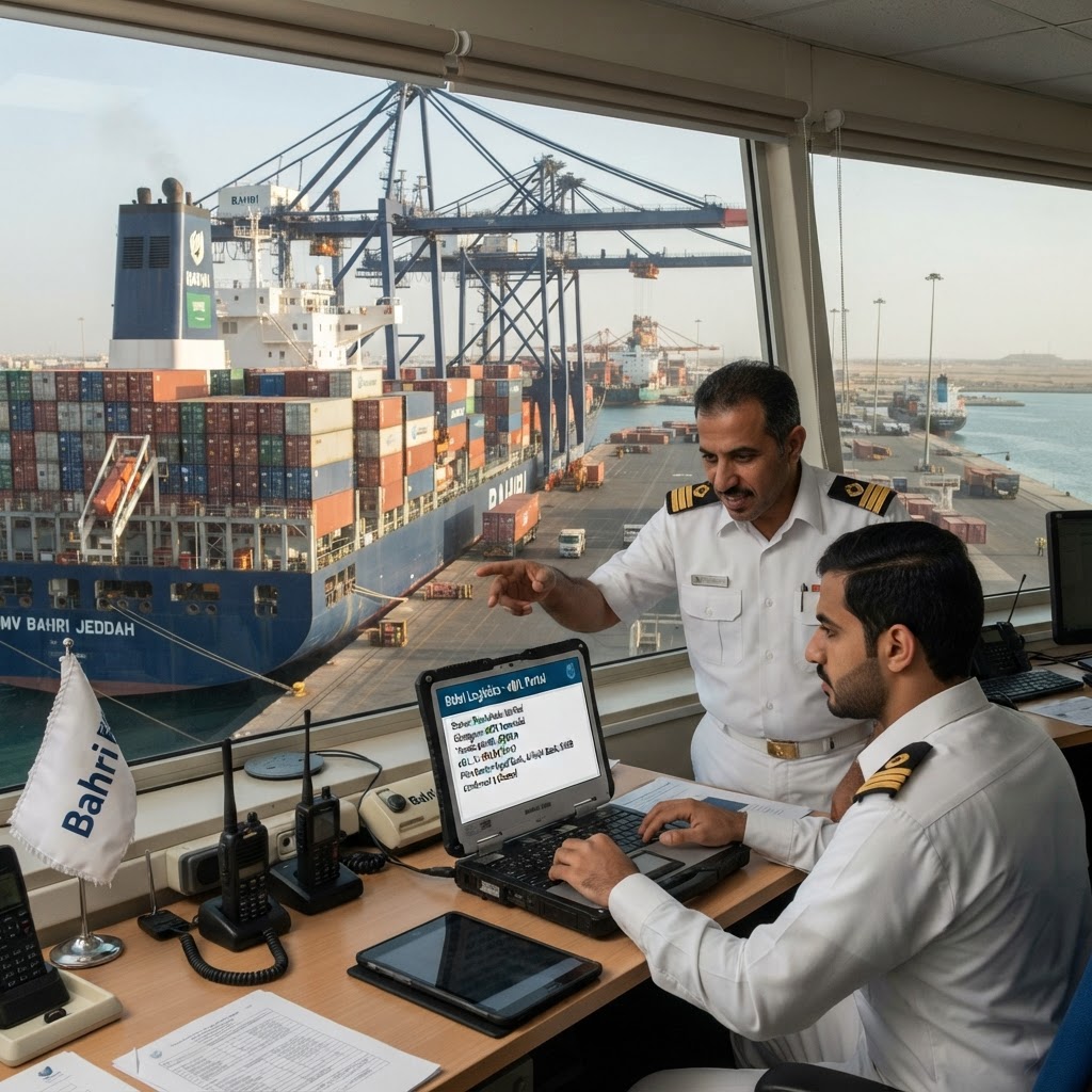 Blockchain B/L Pilot Goes Live on Bahri Loops