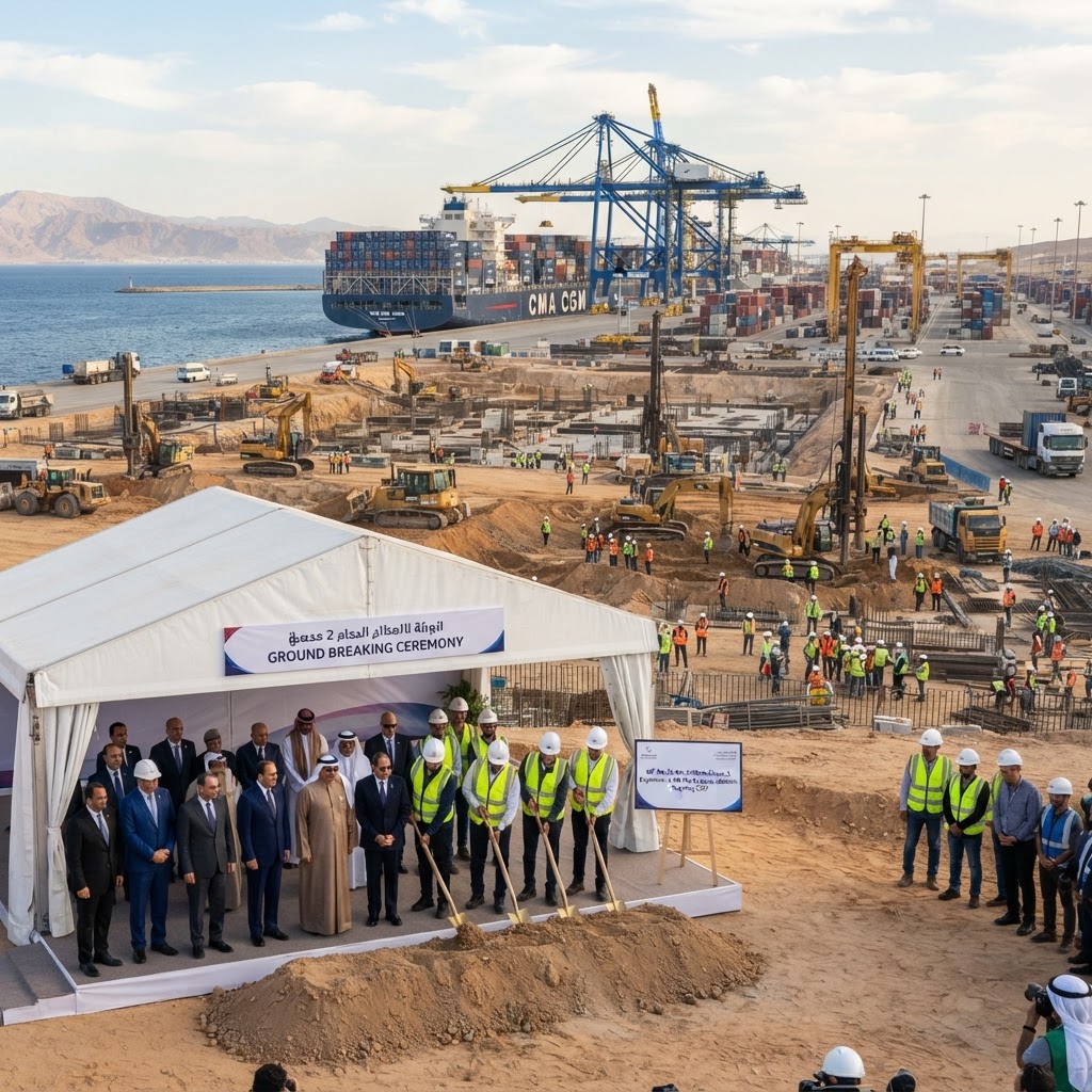 DP World Ain Sokhna Phase 2 Breaks Ground