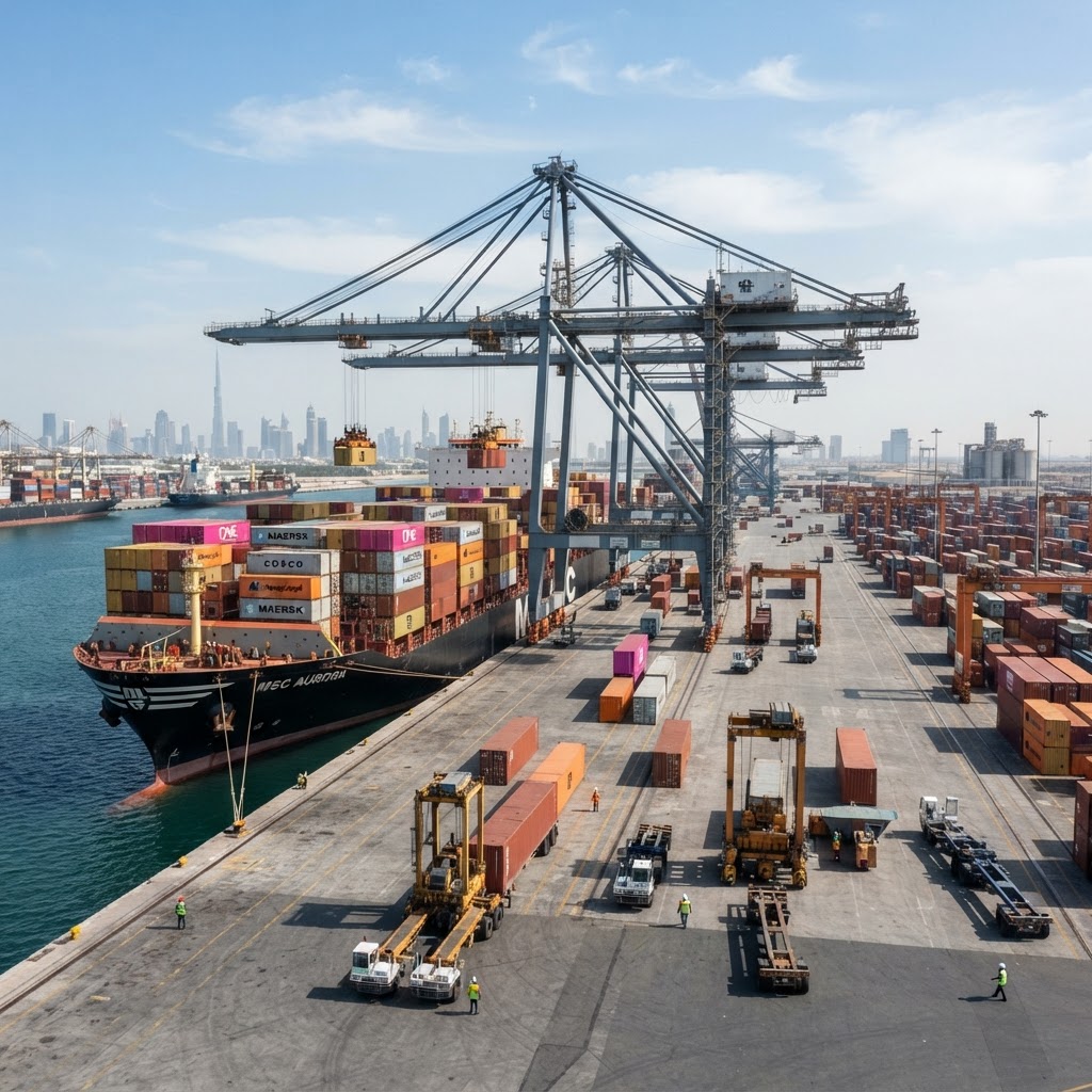 Boxship Reliability on Asia–MENA Loops Improves
