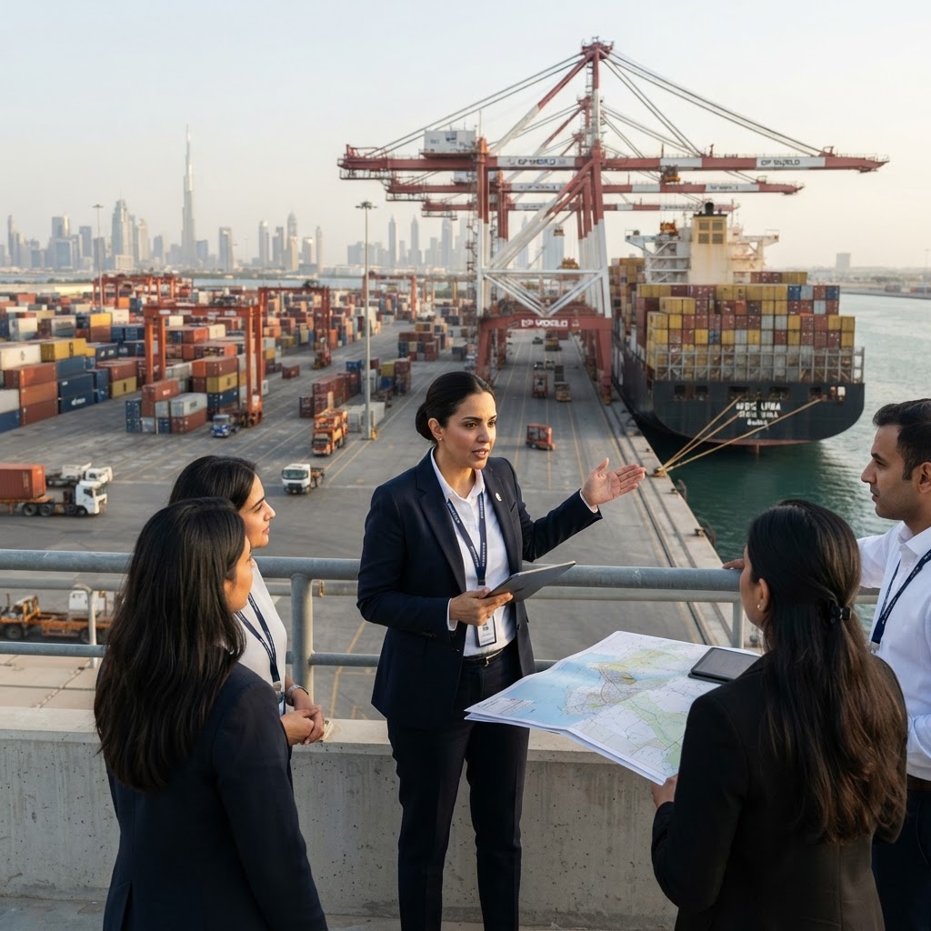 Empowering Female Leaders in UAE Maritime Logistics