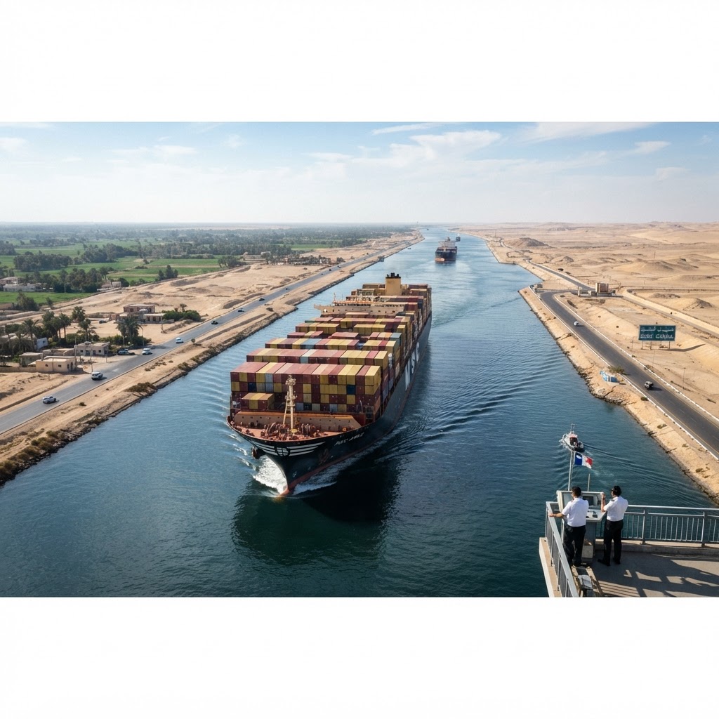 Suez Canal Tolls Held Flat for 2026 Season