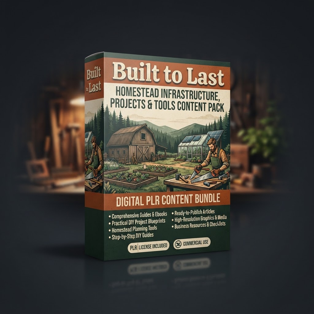 Built to Last: Homestead Infrastructure, Projects & Tools Content Pack