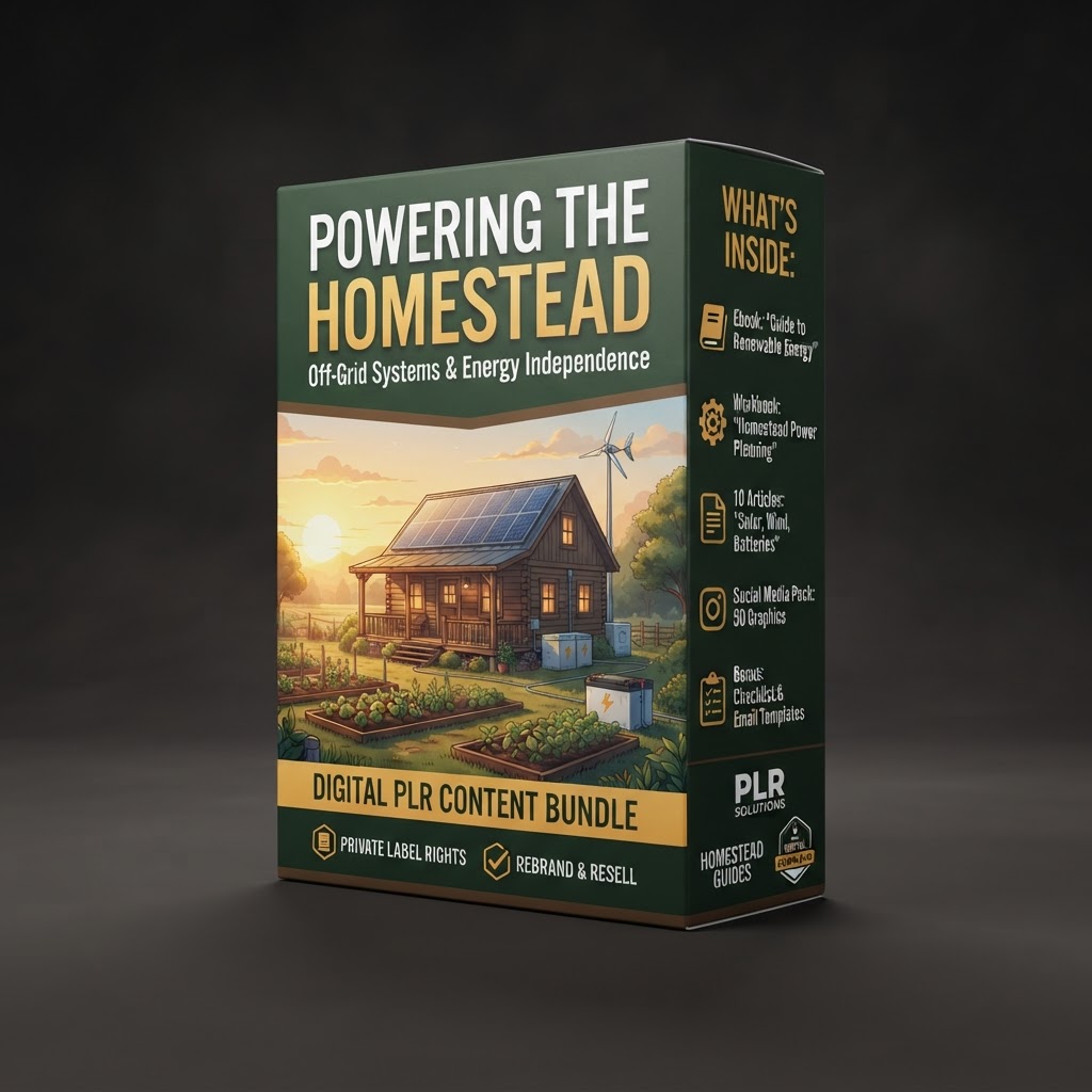Powering the Homestead: Off-Grid Systems & Energy Independence