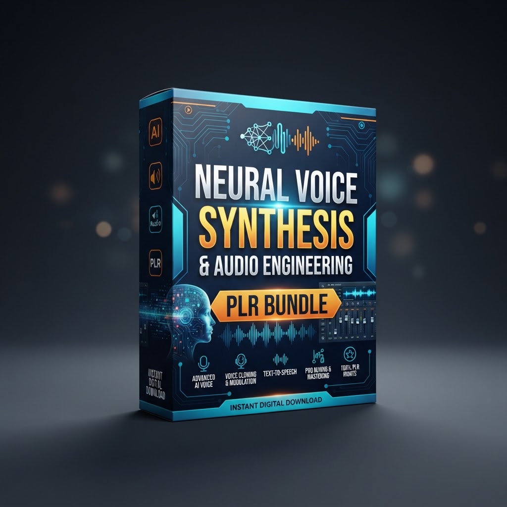 Neural Voice Synthesis & Audio Engineering  PLR Bundle
