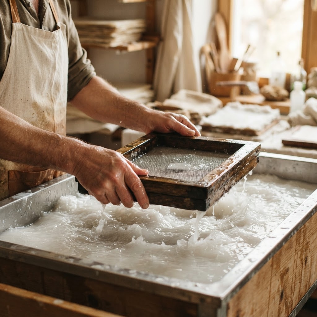 The Art of Handmade Paper: How Our Journals Are Crafted