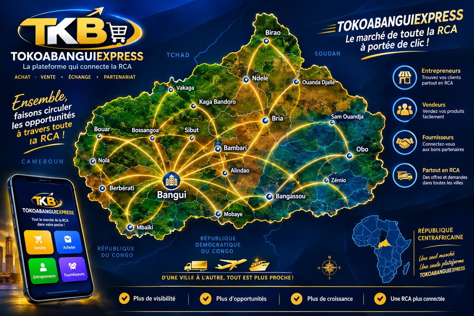 Promo TOKOABanguiExpress 15