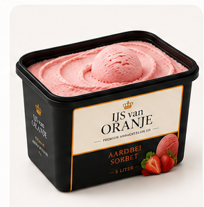 2,5-liter bak Aardbei Sorbet