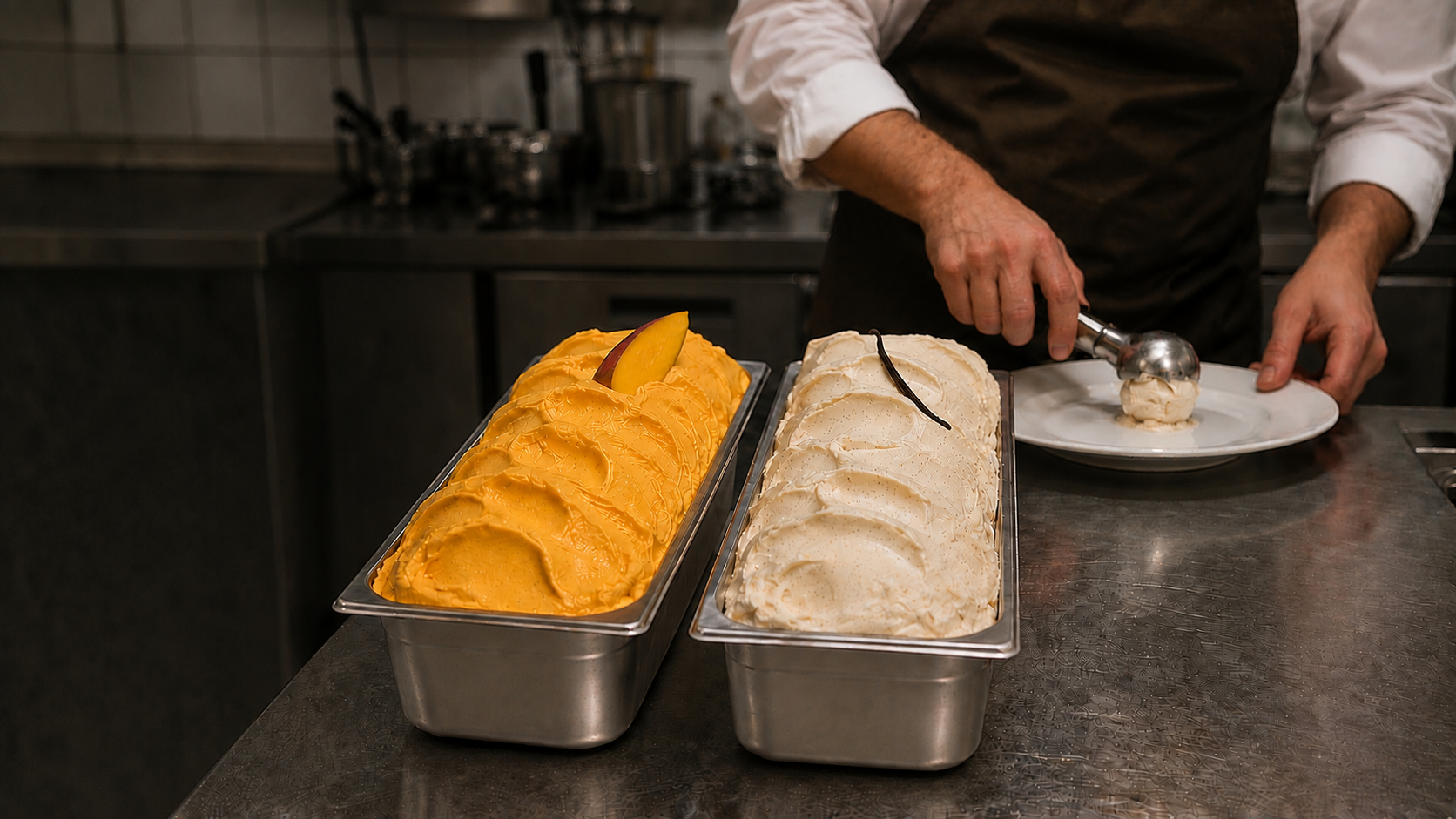 Ambachtelijke ijsbereiding — IJs van Oranje horeca