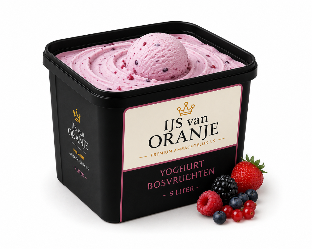 2,5-liter bak Yoghurt Bosvruchten