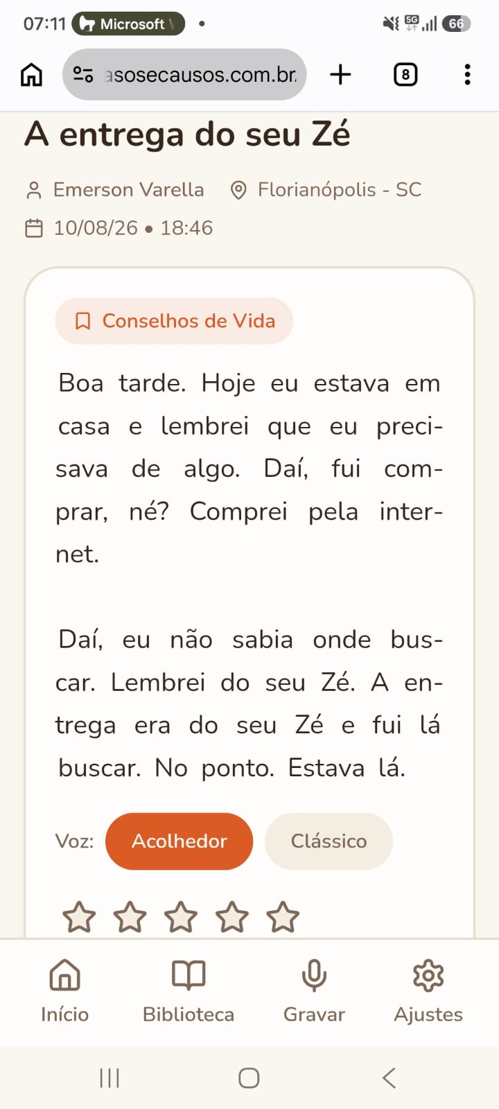 Voz Acolhedora