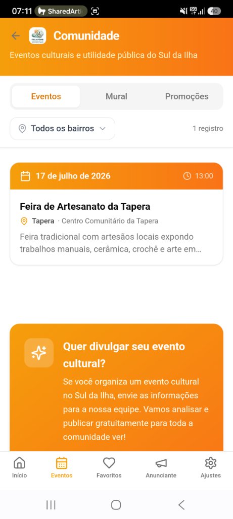 Comunidade e Eventos