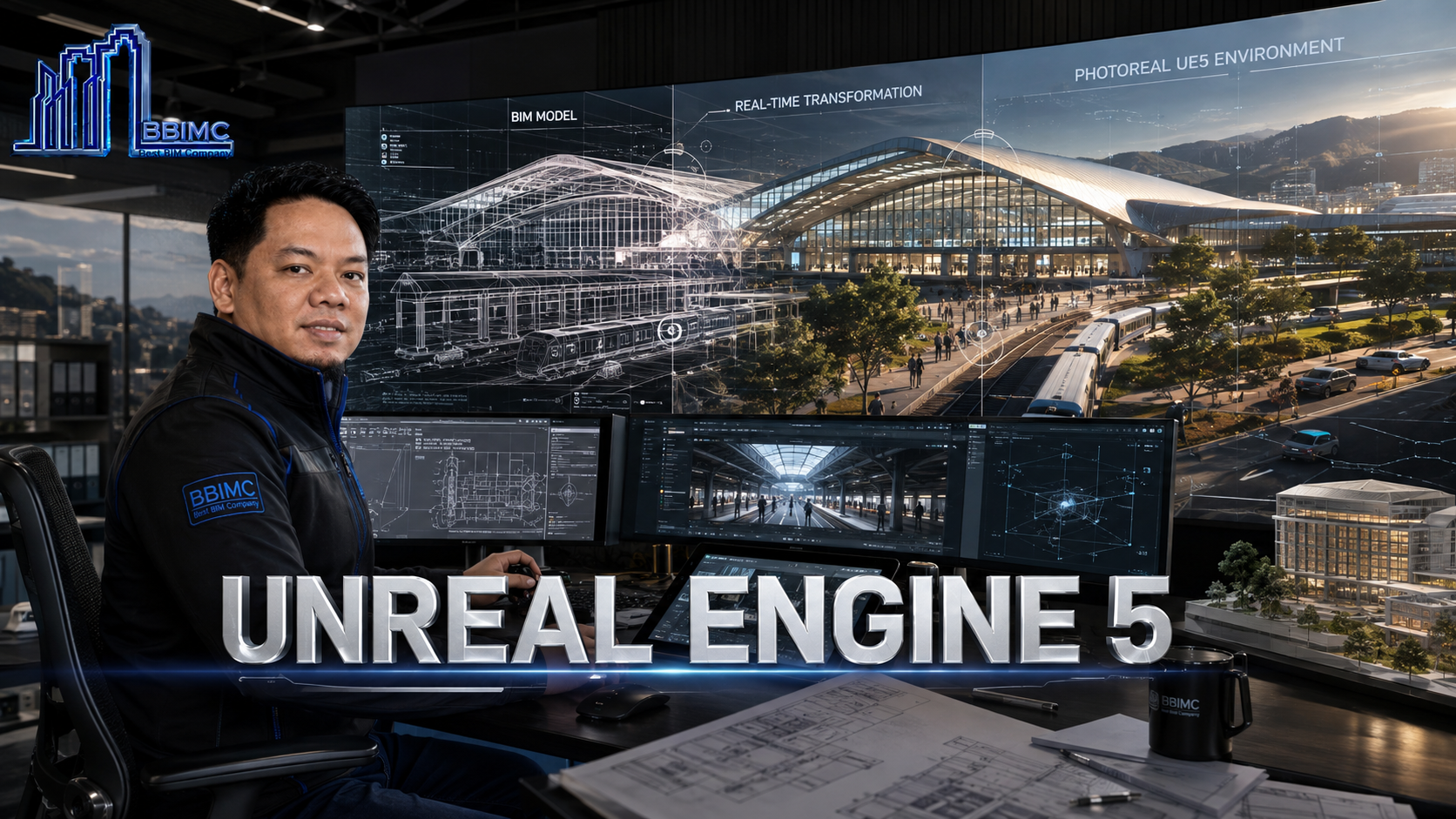 BBIMC Unreal Engine 5 real-time visualization service