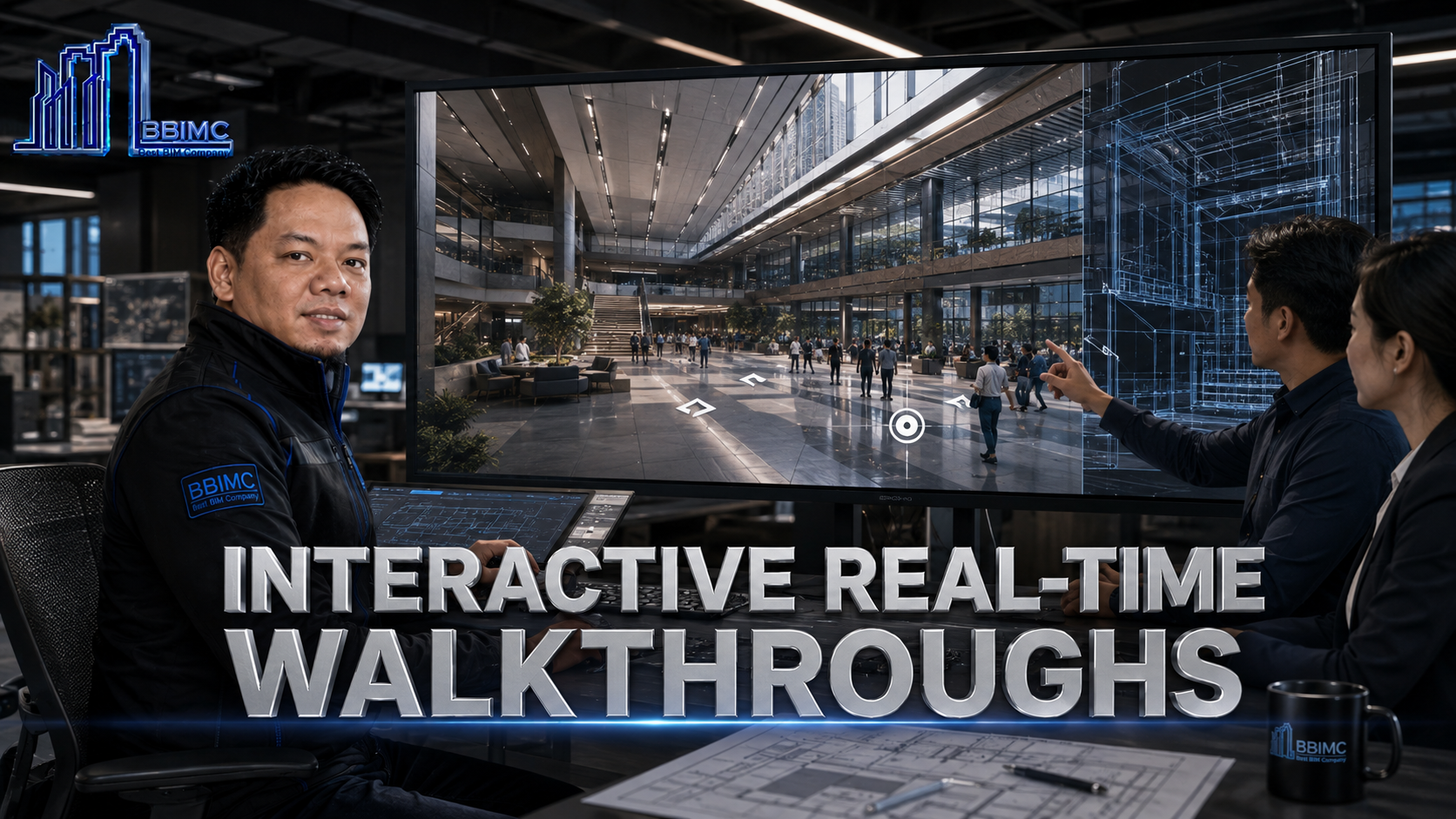 BBIMC interactive real-time walkthrough service
