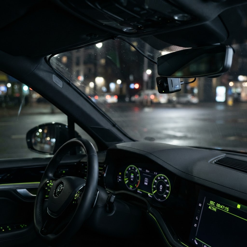 Taxi CCTV installation by MCD Vehicle Systems
