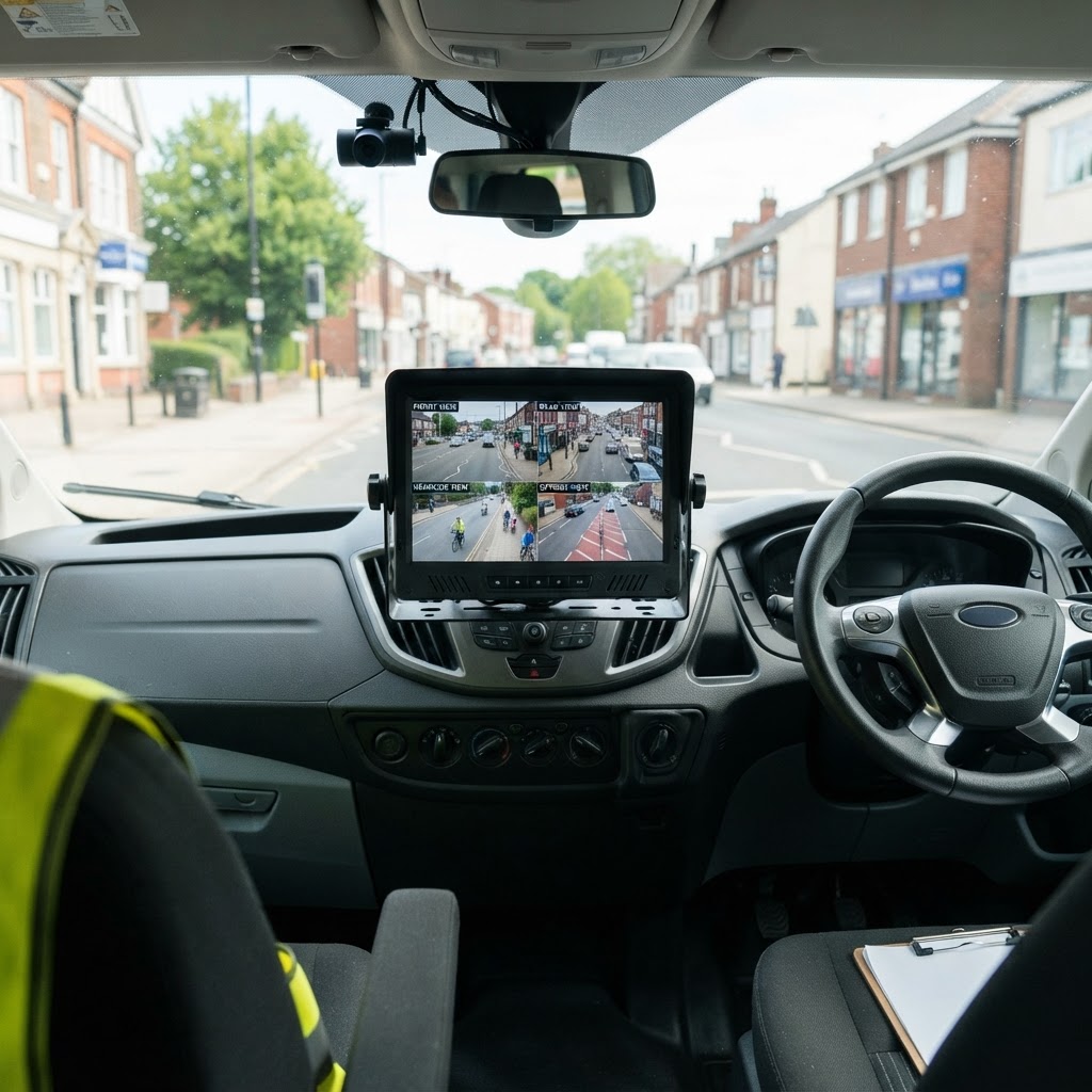 Commercial vehicle and fleet CCTV camera system