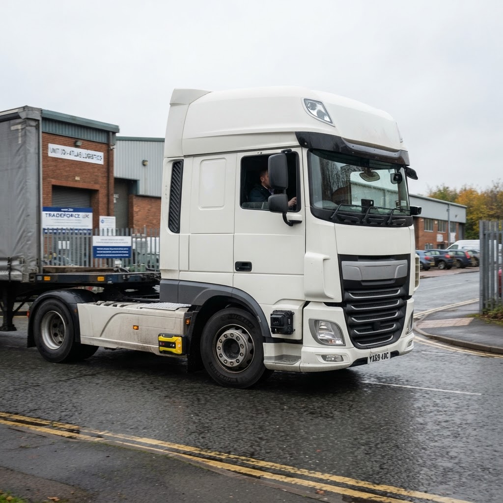 DVS Progressive Safe System installation for HGV trucks