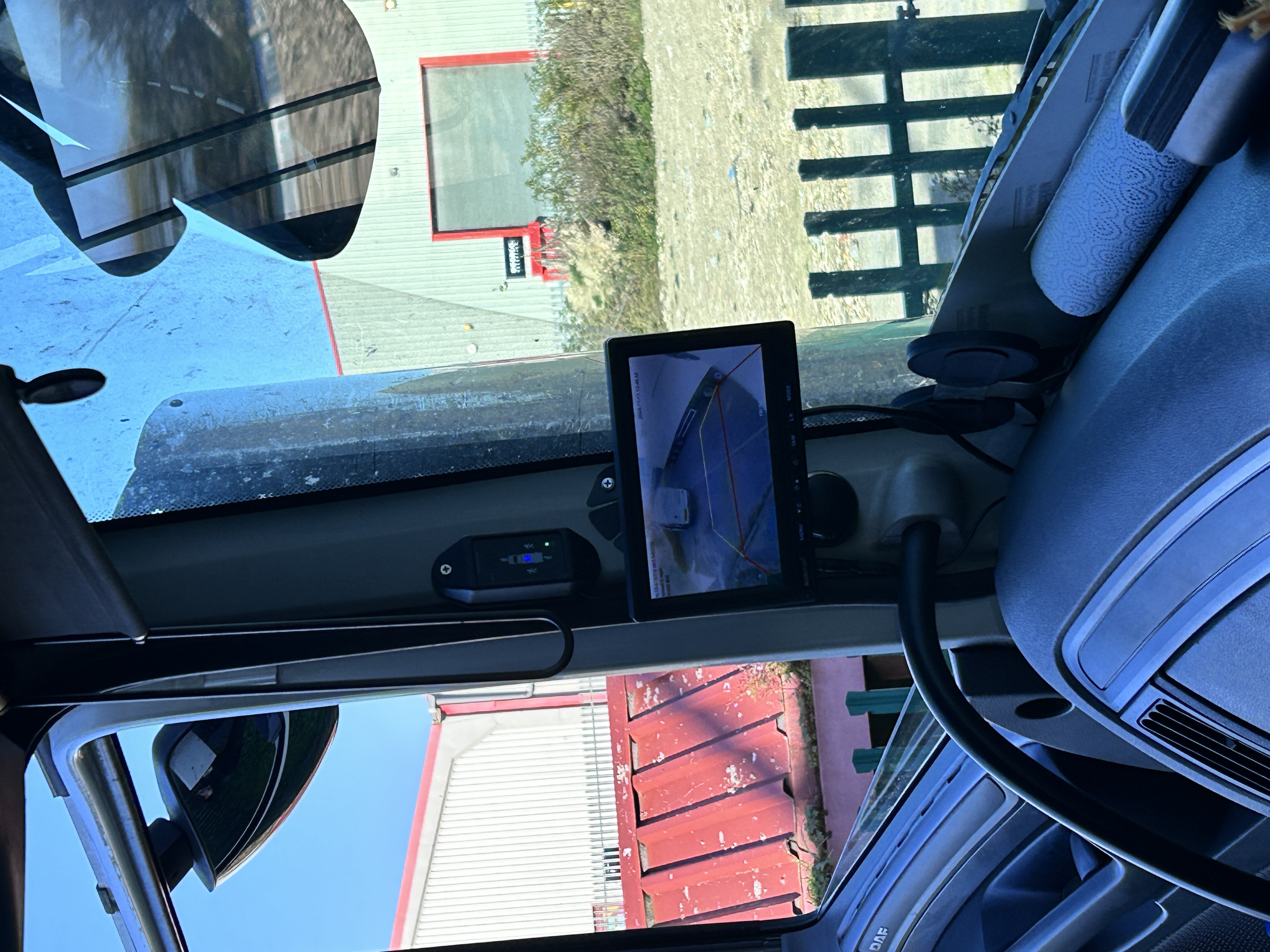 DAF HGV DVS PSS camera system display