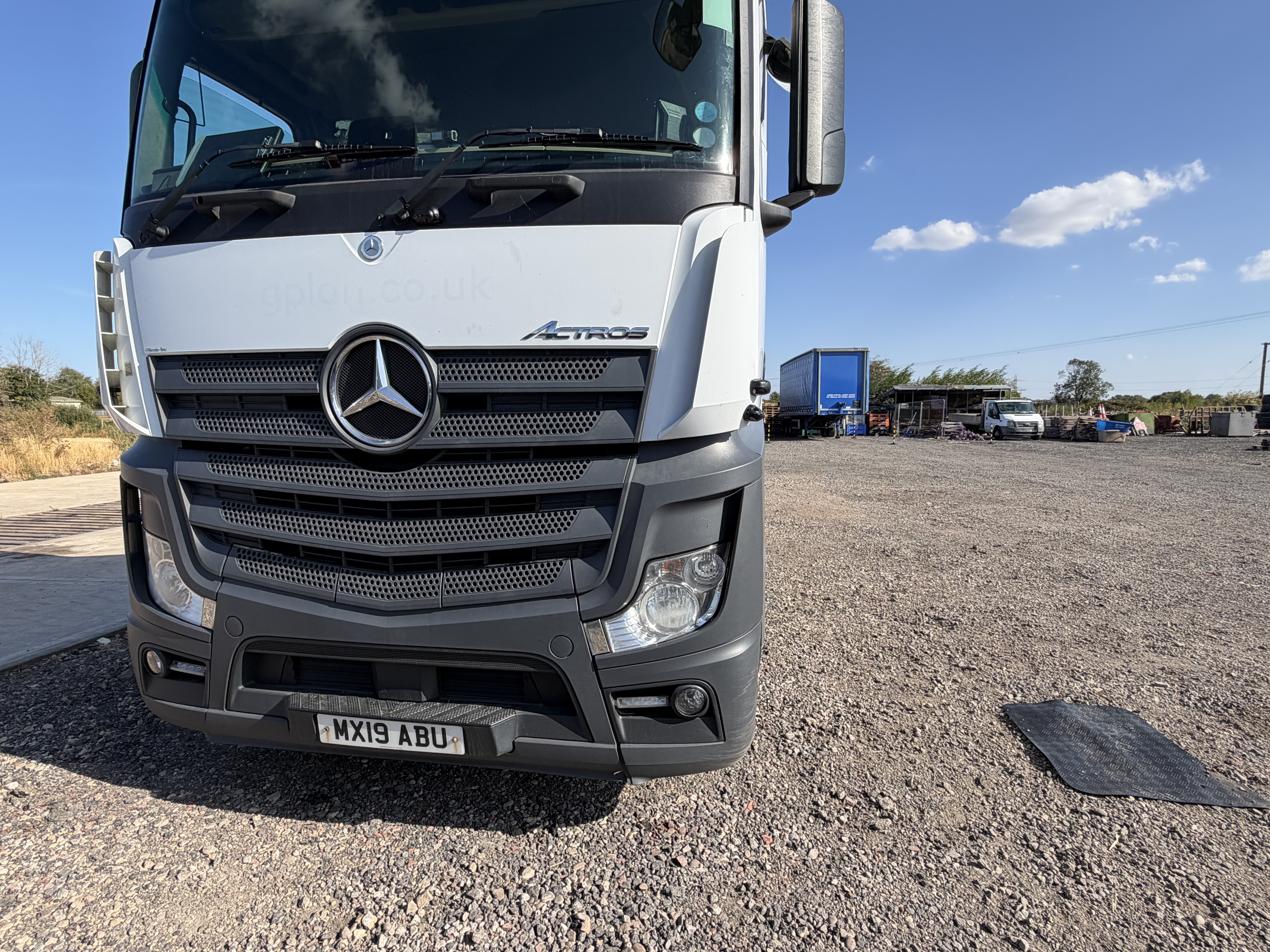 Mercedes-Benz Actros DVS PSS installation by MCD Vehicle Systems
