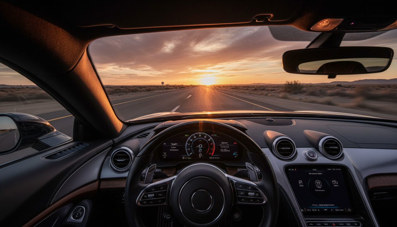 Open road