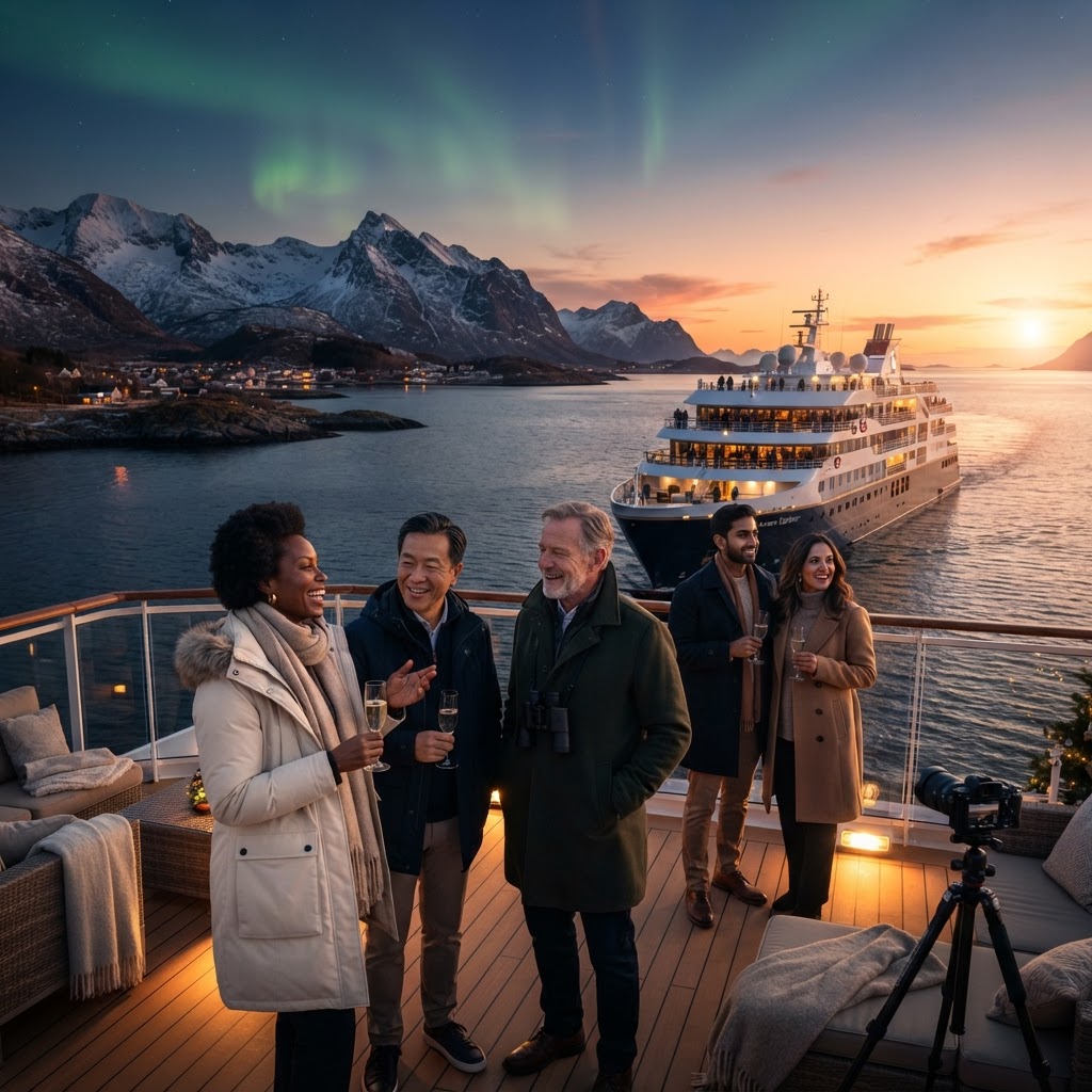 Chasing the Aurora: Why Luxury Northern Lights Cruises Are Dominating Late 2026 Group Travel