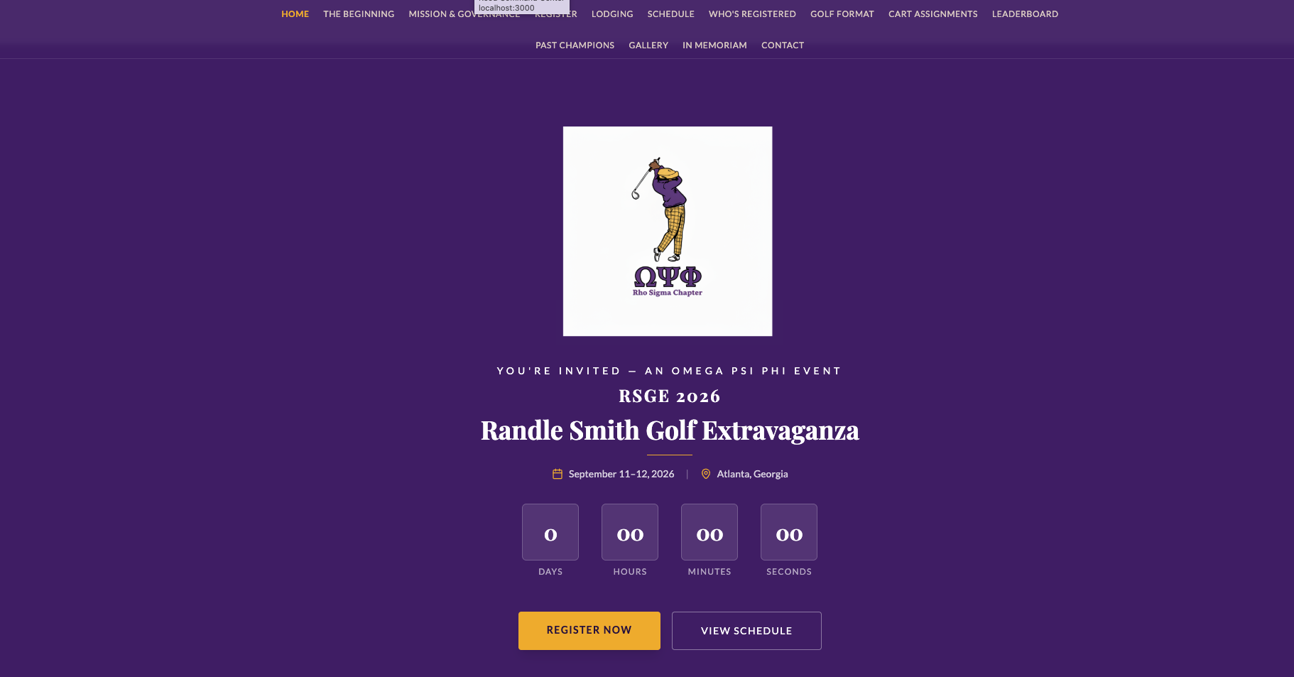 RSGE website preview