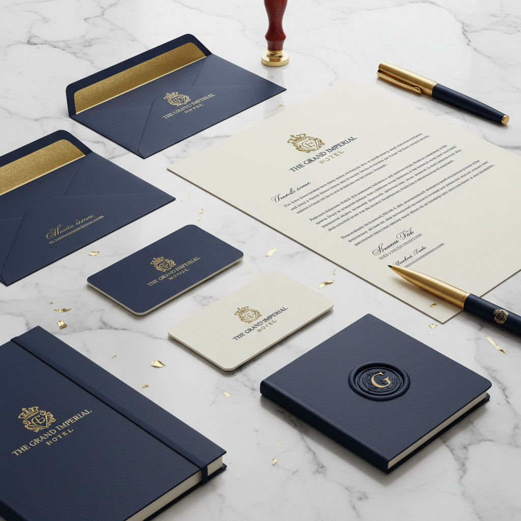 Luxury Hotel Brand Identity Suite