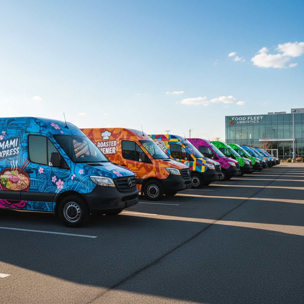 Restaurant Chain Vehicle Fleet Wrap