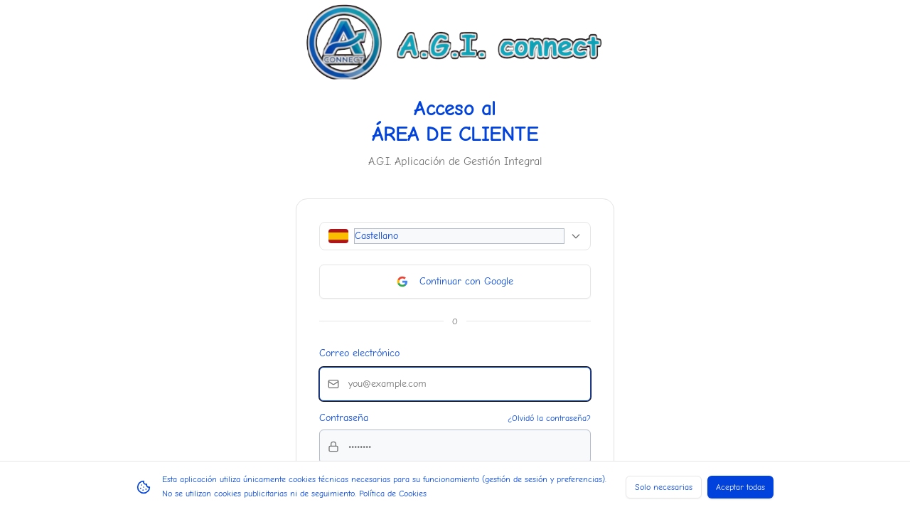 AGI plantilla template preview