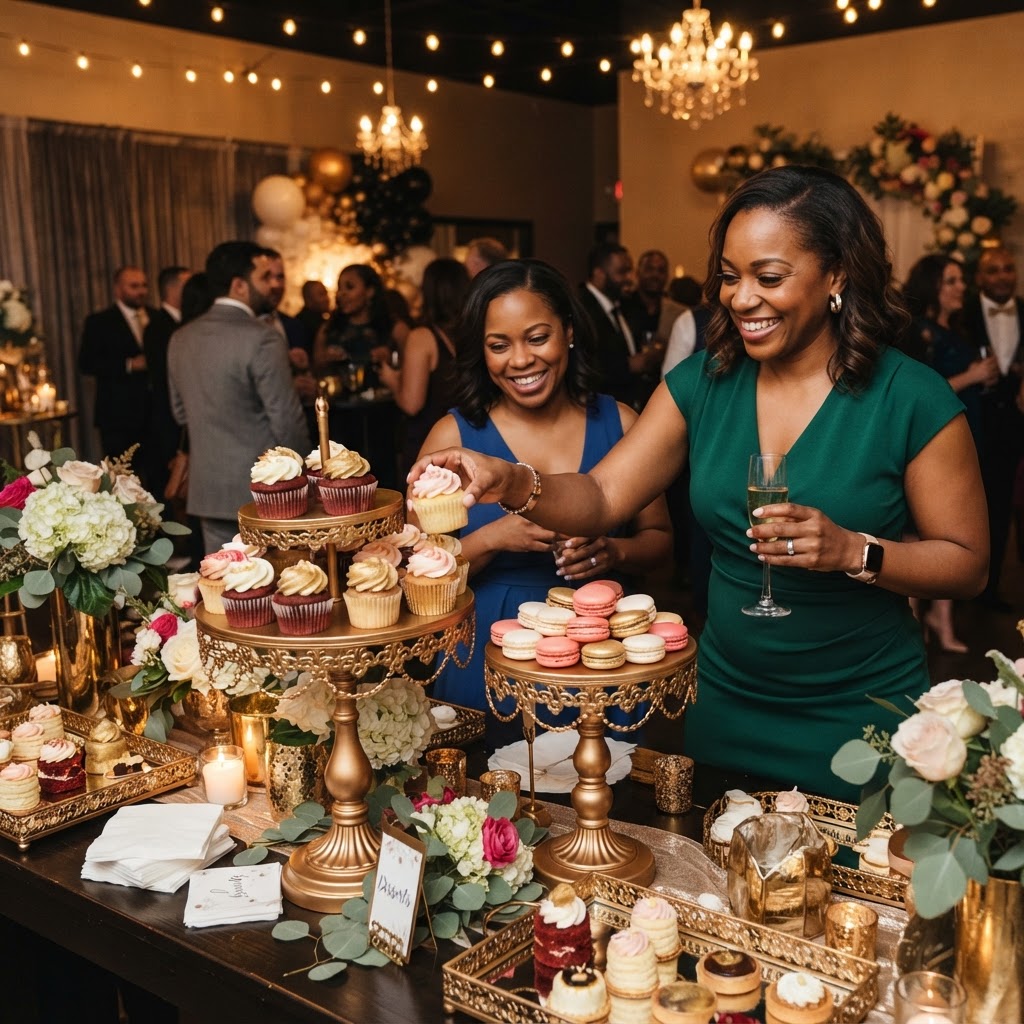 Gold Dessert Pedestals