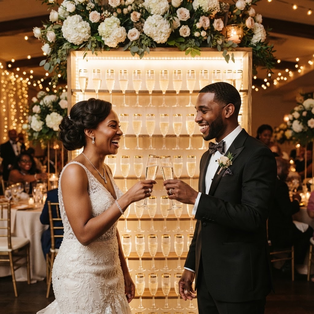 Champagne Wall