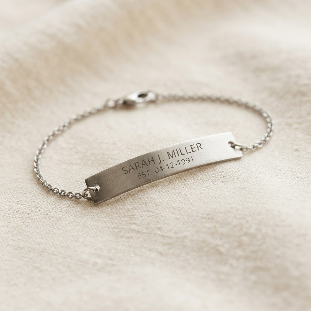 Engraved ID Bracelet