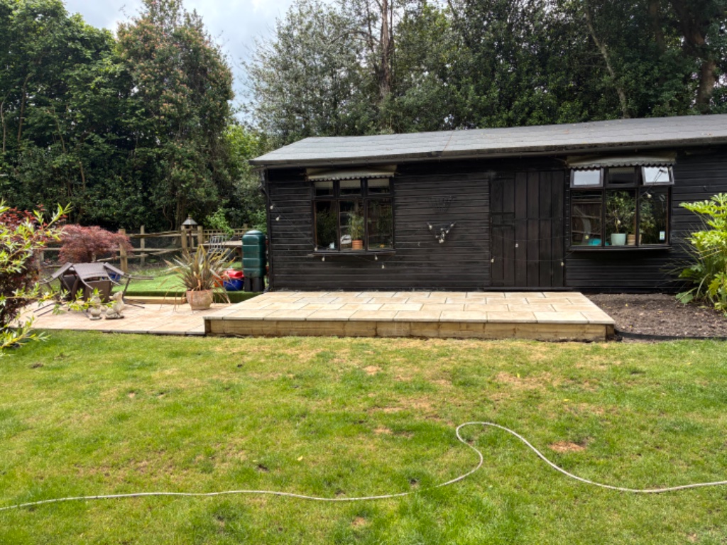 Patio Transformation - after