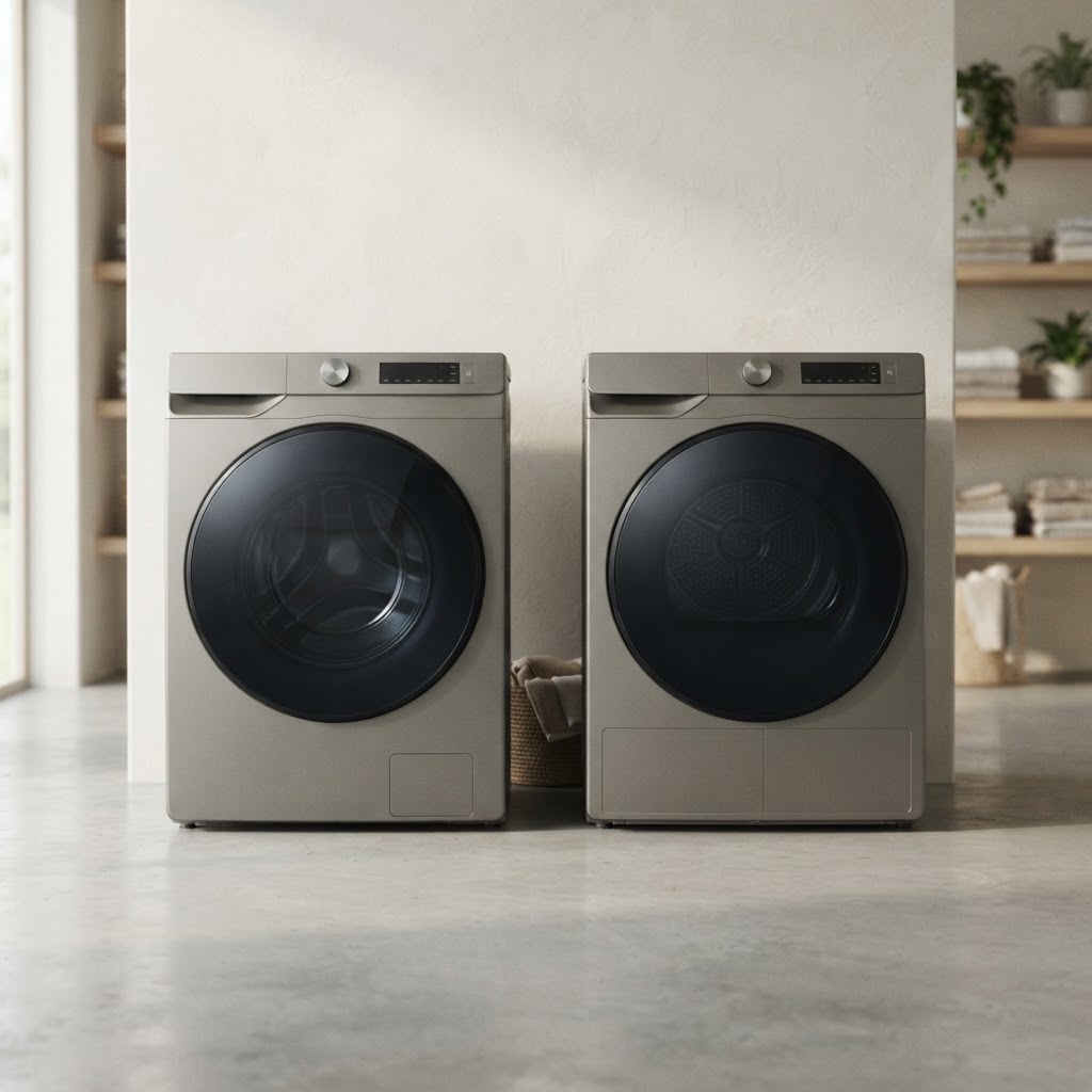An ENERGY STAR certified dryer unit, representing the hardware efficiency gains that remain secondary to behavioral changes.
