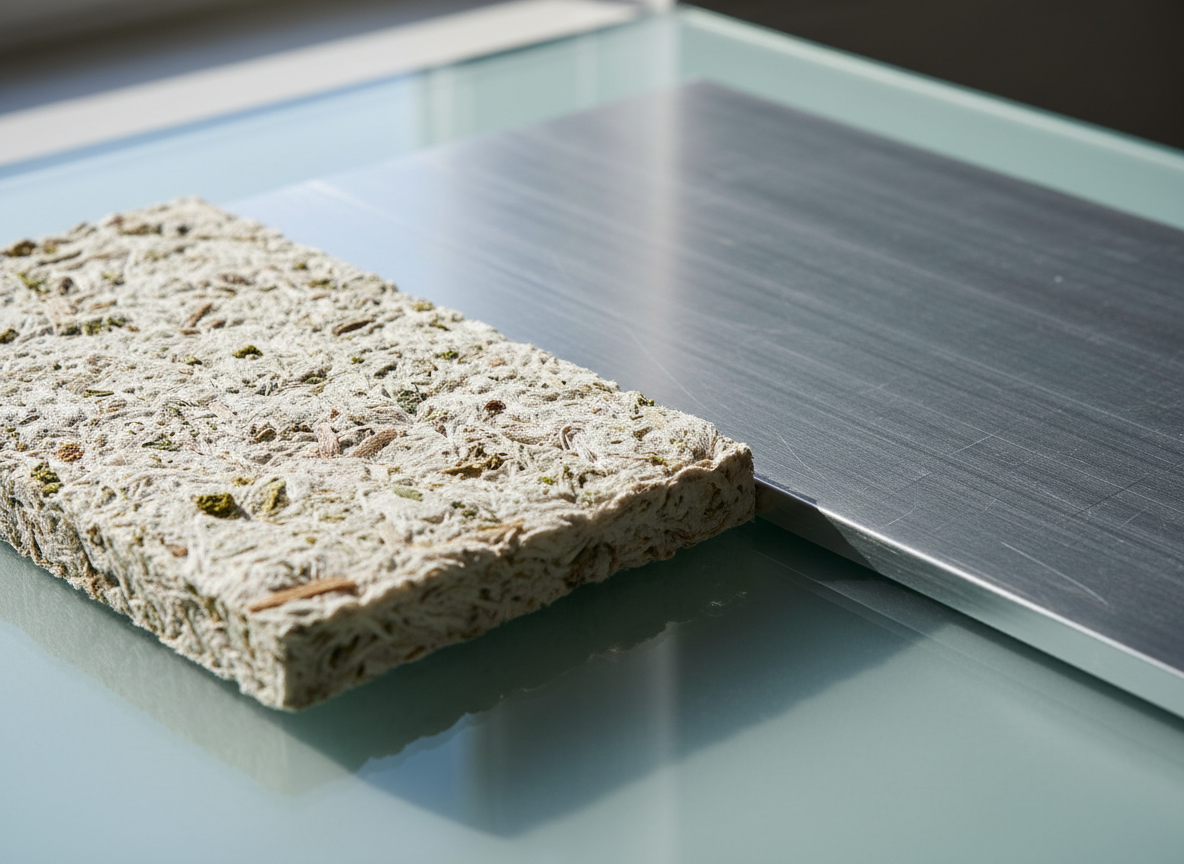 Macro photography of sustainable materials