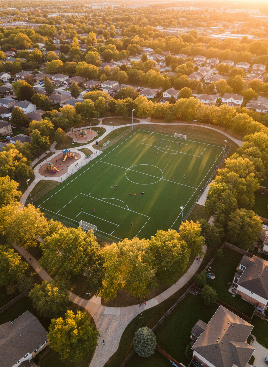 Parks & Recreation synthetic turf installation