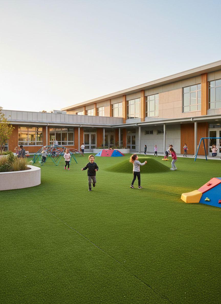 Schools & Institutions synthetic turf installation