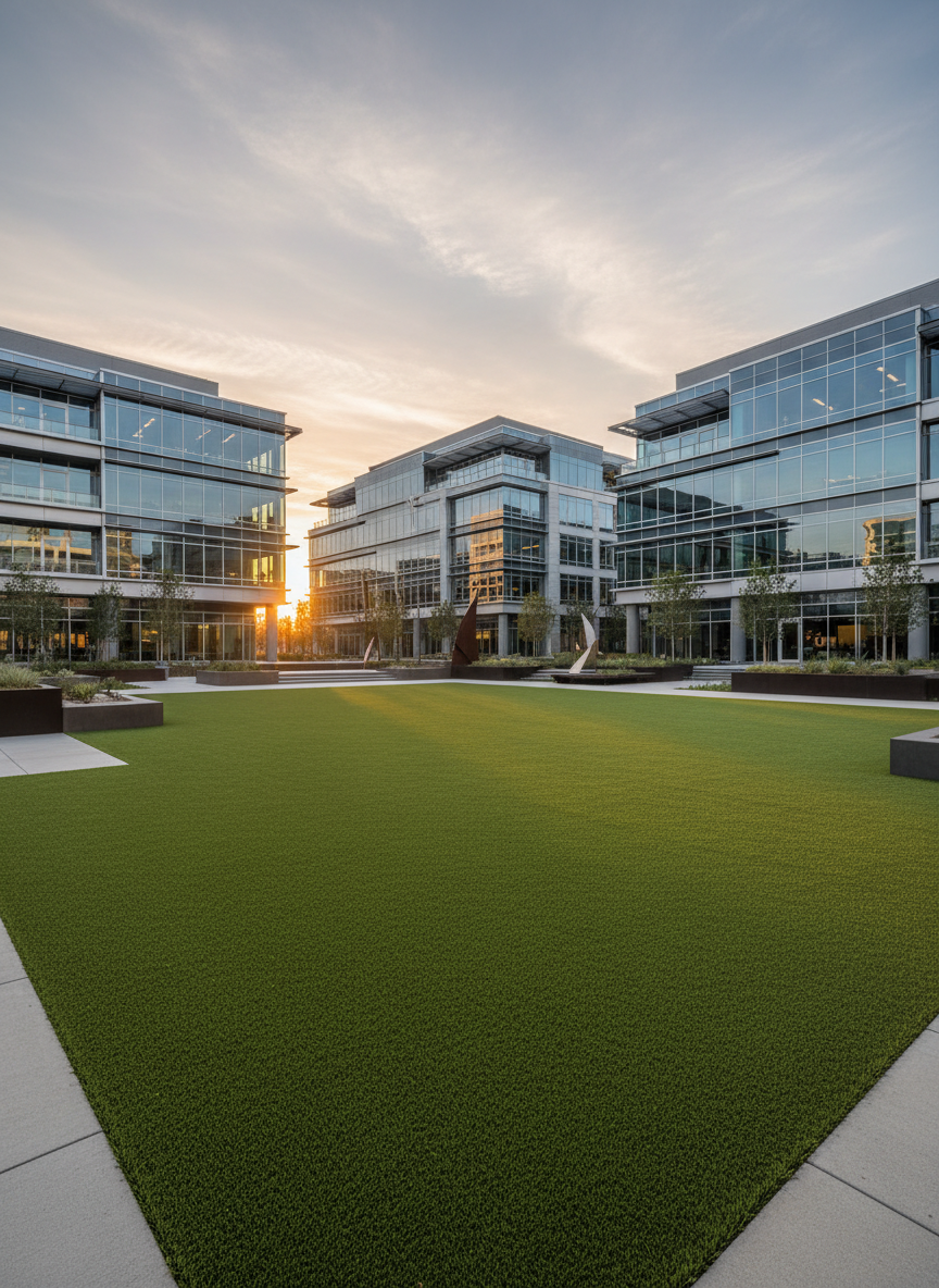 Commercial & Residential synthetic turf installation