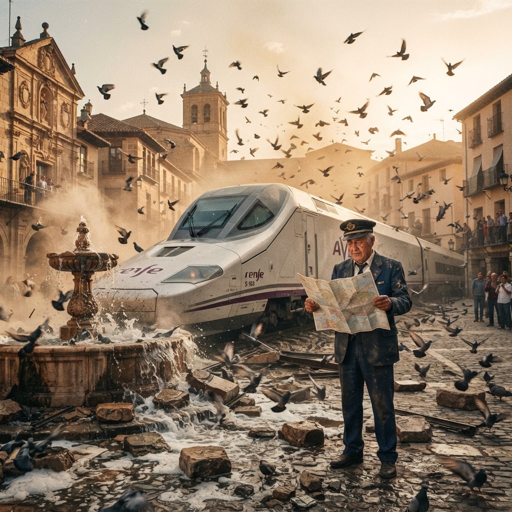 Spain's High-Speed Train Derails After Conductor Refuses To Stop Asking For Directions