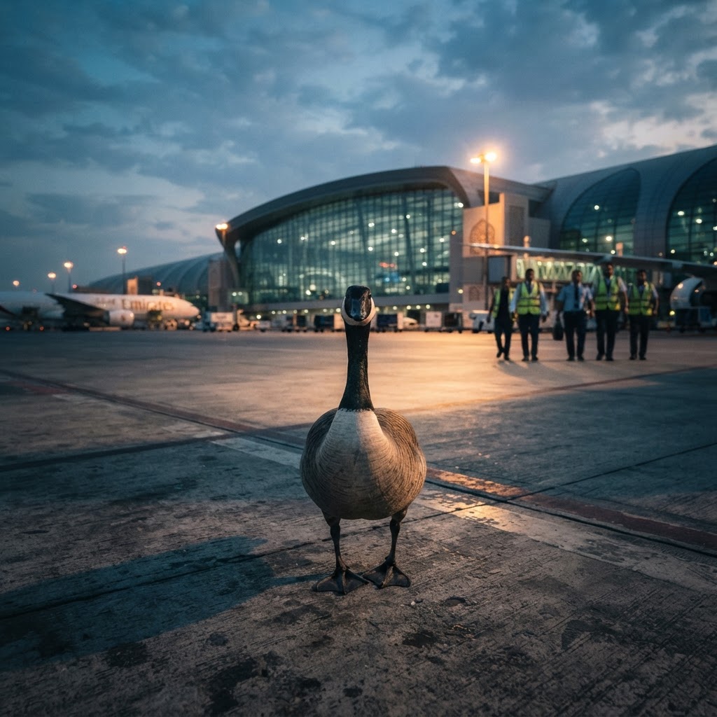 HOUTHIS CLAIM RESPONSIBILITY FOR LAUNCHING 47 ANGRY GEESE AT SAUDI AIRPORT