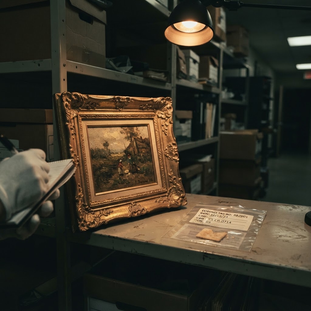 Stolen Renoir Recovered After Thief's DNA Found On Cheese Cracker Left Inside Frame