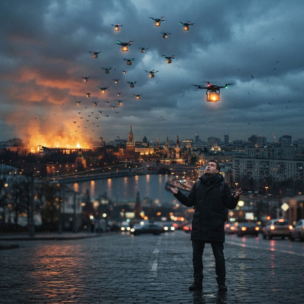 Ukrainian Drones Strike Moscow, Accidentally Deliver 47,000 Packages From Wildberries