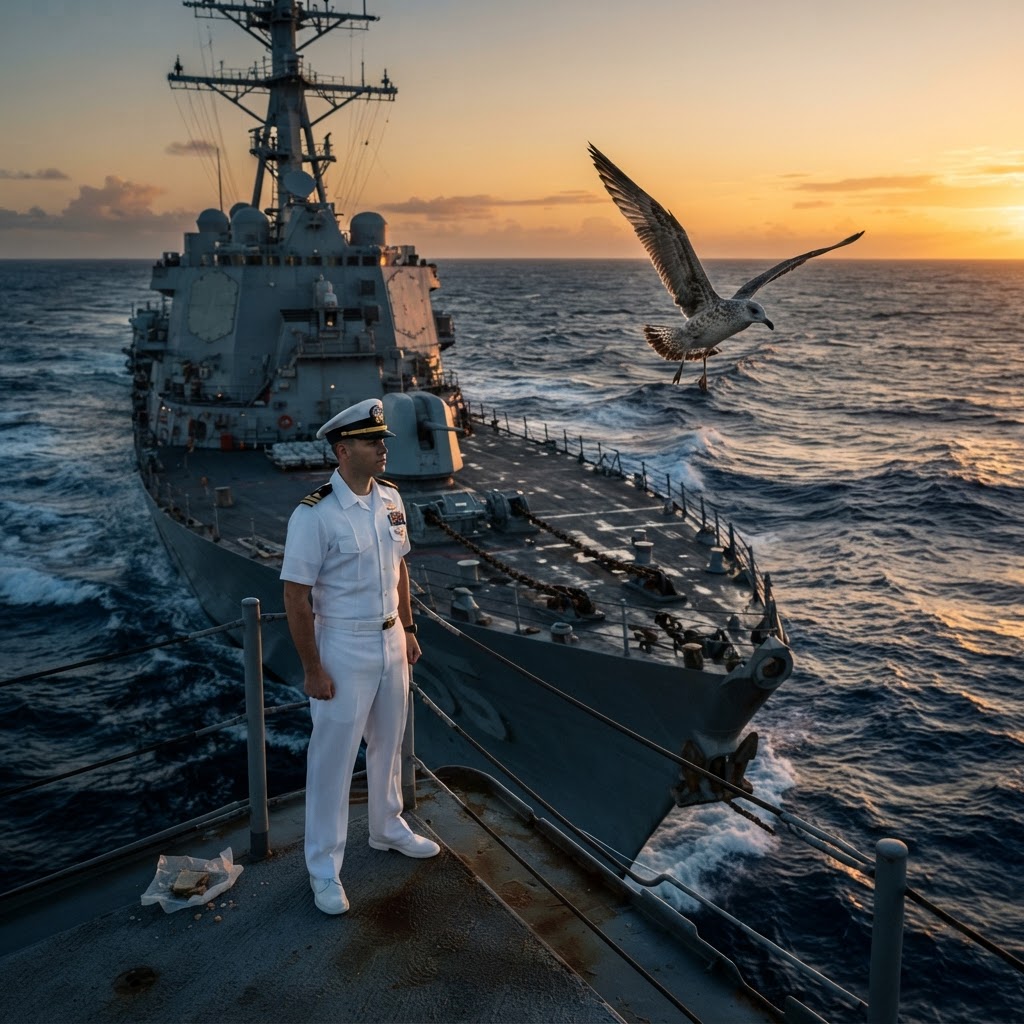 U.S. Navy Retaliates Against Iran After American Warship Insulted By Particularly Aggressive Seagull