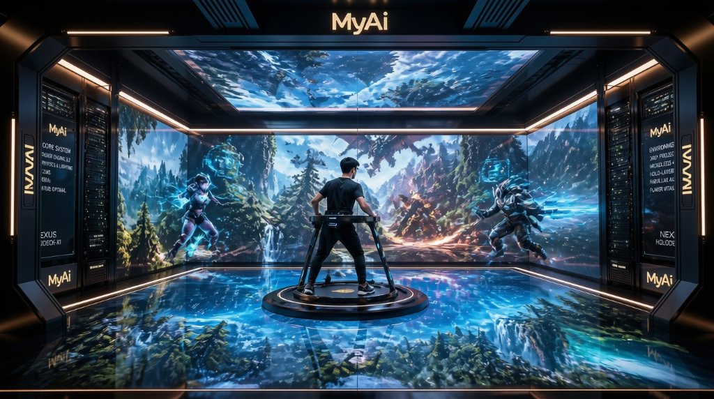 MyAi Holodeck 8x8 Immersive Edge Room