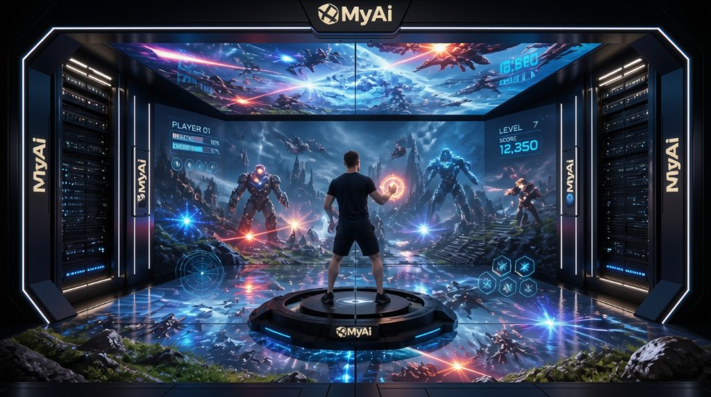 MyAi Holodeck premium gaming room