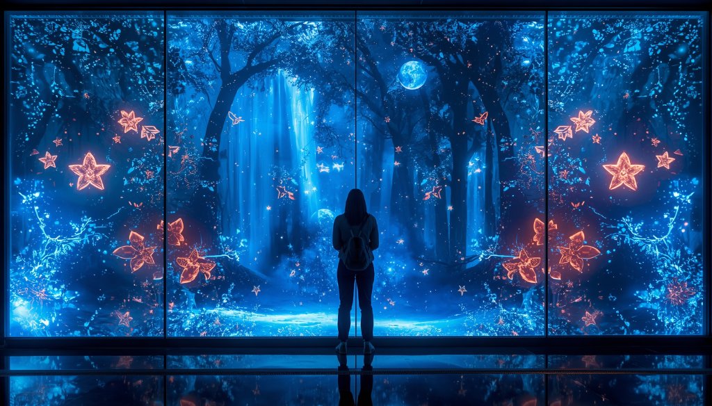 MyAi nVizion interactive immersive display
