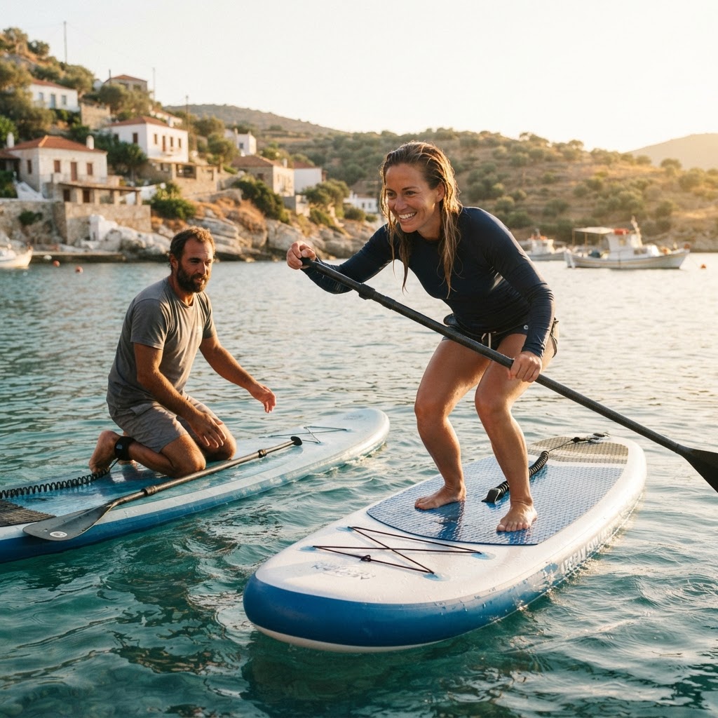 Your First SUP Lesson: From Knees to Standing
