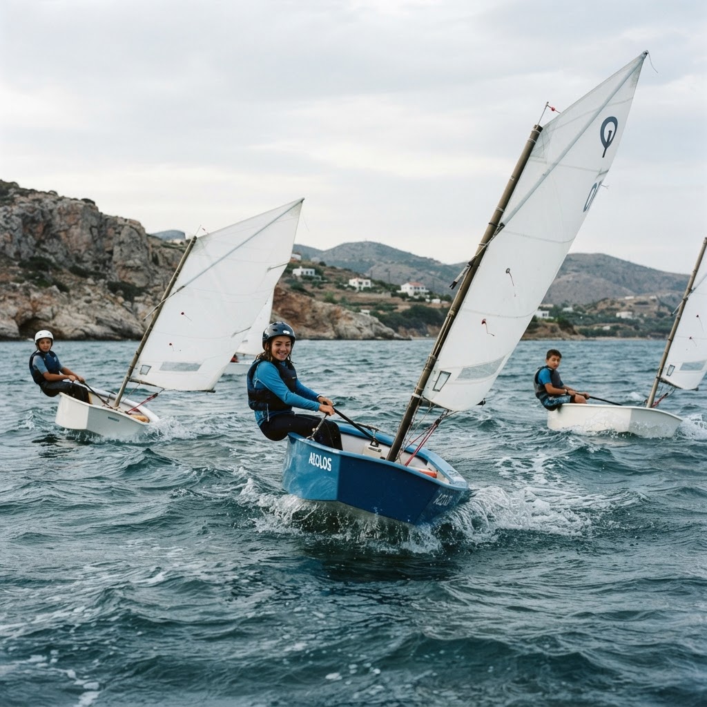Μαθήματα ιστιοπλοΐας στην Ανατολική Αττική