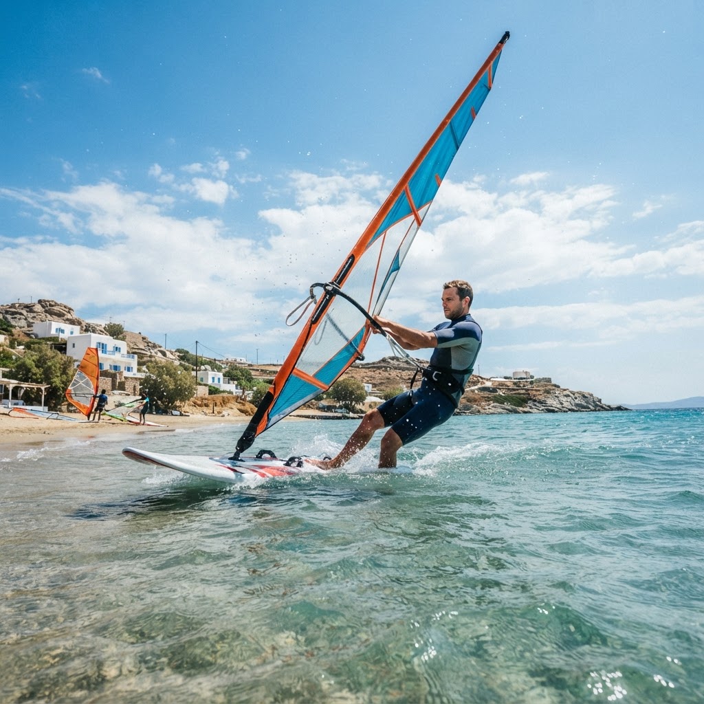Beach start: το πρώτο μεγάλο βήμα του windsurfer