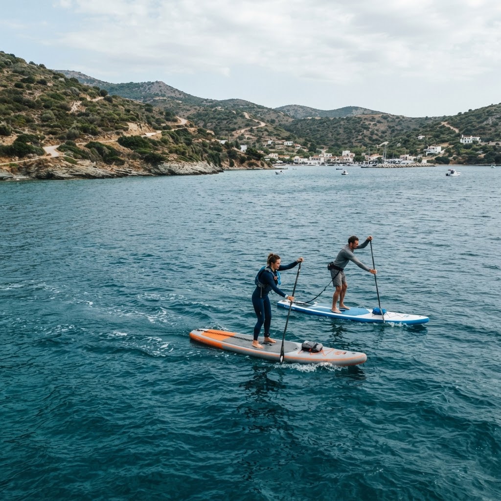 SUP in Artemis: Rides and Training in the South Euboean Gulf